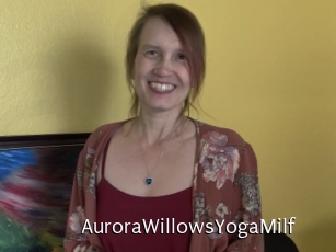 AuroraWillowsYogaMilf Anal Fist