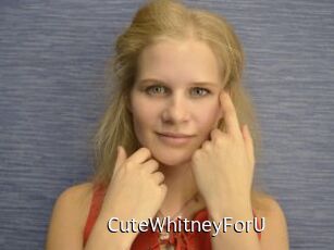CuteWhitneyForU