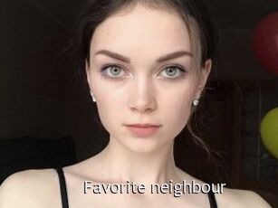 Favorite_neighbour