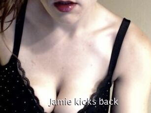 Jamie_kicks_back