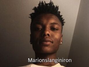 Marionslanginiron