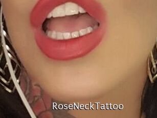 RoseNeckTattoo