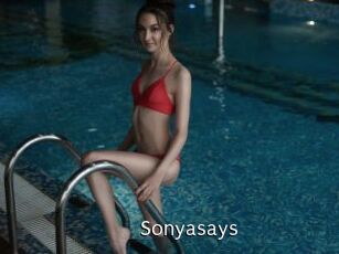 Sonyasays