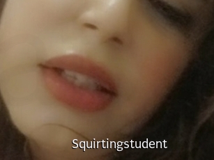 Squirtingstudent
