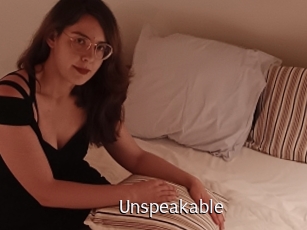 Unspeakable